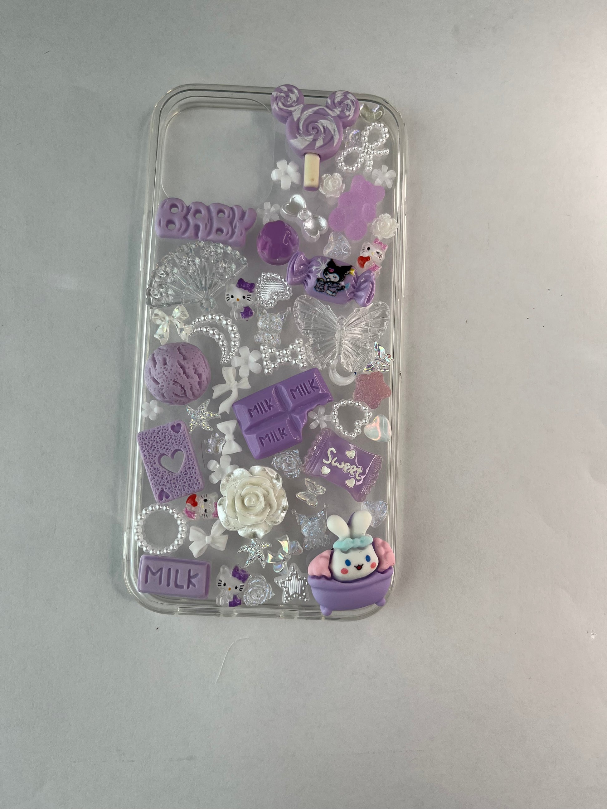 Custom Purple iPhone Case - Personalized Name Option - Fits iPhone 11 to 15 Pro Max The Rising Sun 723